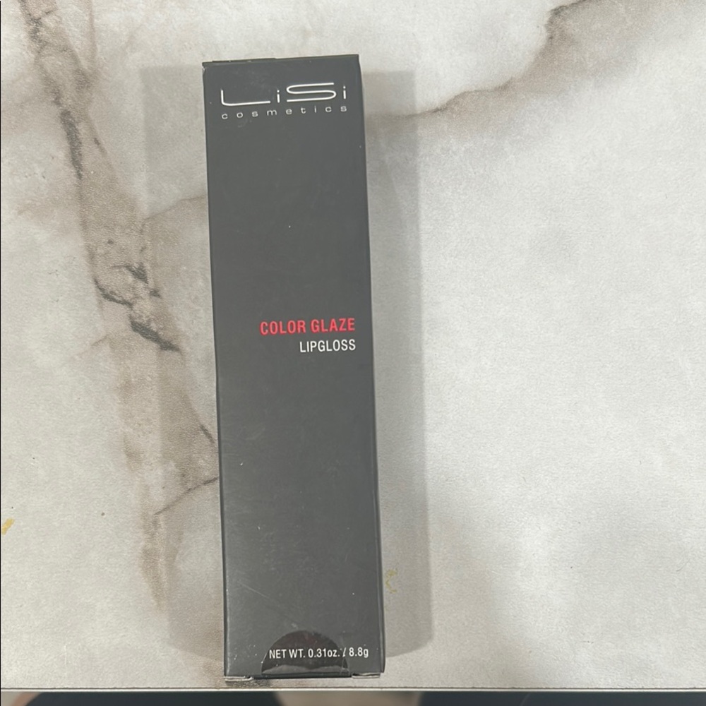 Black and Red Luxe Lip Gloss